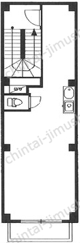 江東橋スクエアビル3階の間取図