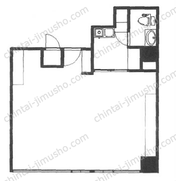 陽輪台西新宿林屋ビルの間取図