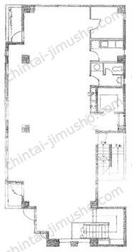 マツミハイツ2階の間取図