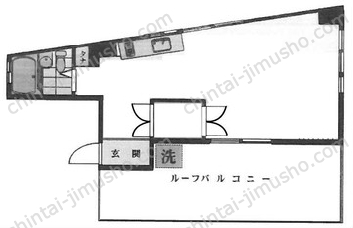 東中野トーシンビルの間取図