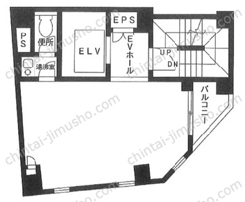 銀座セレンシービル6階の間取図