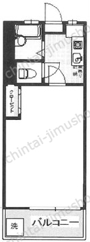 赤坂コーポ／オークビルの間取図