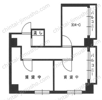 浅草永谷ビルの間取図