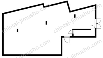 USEN.X自由が丘1階の間取図