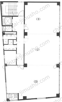 加瀬ビル201の間取図