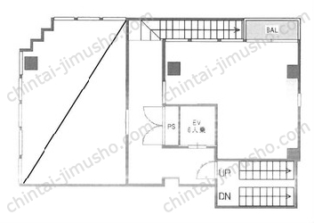 FLAPBLDG.KINUTA2階の間取図
