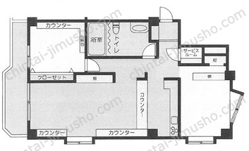 氷川アネックス2号館の間取図