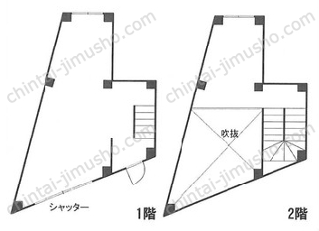 西小岩1丁目ビル一括の間取図