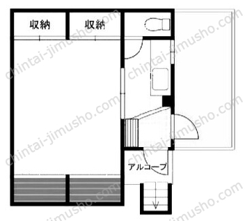 マインドレグルスB1階の間取図