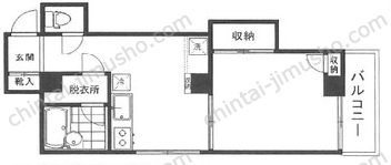 波田野ビルの間取図