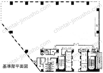 赤坂スターゲートプラザB1階の間取図