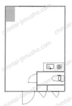 雷門永谷マンション2階の間取図