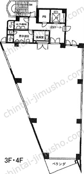 CANAL GATE 芝浦一括の間取図