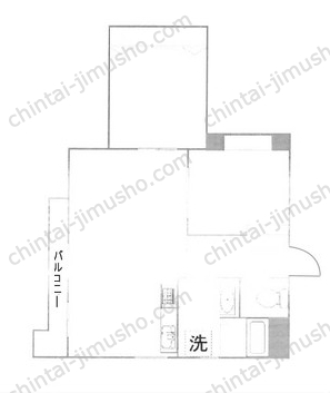 ローヤル若葉の間取図