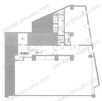 中田ビルの間取図