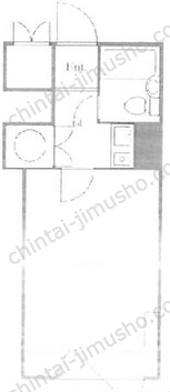 パシフィック乃木坂の間取図