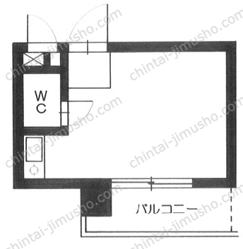 サンパティオ高田馬場の間取図