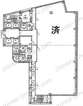 芝2丁目ビルの間取図