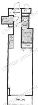 VORT銀座residenceの間取図