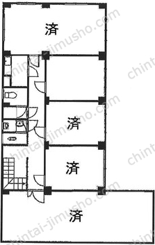 日高ビルの間取図