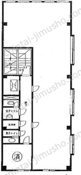 藤木ビルの間取図