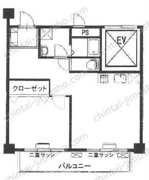 カーサ九段7階の間取図