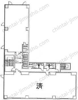 日総第8ビルの間取図
