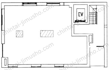 MTビル1Fの間取図