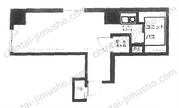 シャトレーイン横浜の間取図