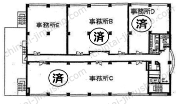 第一飛翔ビルの間取図