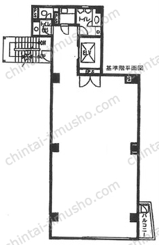 ファイブアネックス1階の間取図