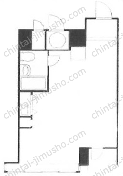 芝マンション3階の間取図