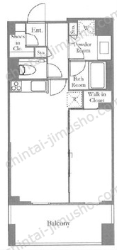 シティタワー銀座東の間取図