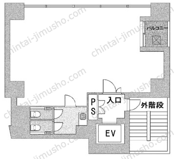 ハイホーム六本木5Fの間取図