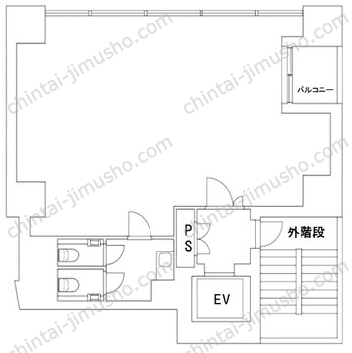 ハイホーム六本木の間取図