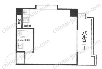 紅谷ビルの間取図