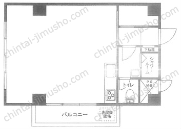 堀第5富岡ビルの間取図