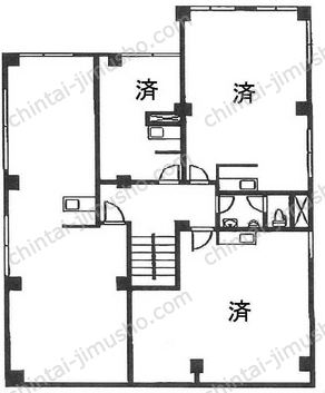 大洋ビルの間取図