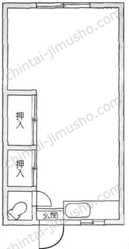 白石ビルの間取図