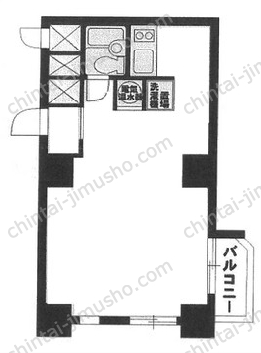 ハイツ赤坂3階の間取図