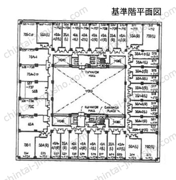 the SOHOの間取図