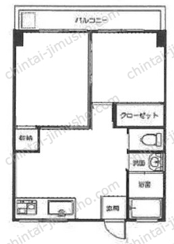 第一笹塚ビルの間取図