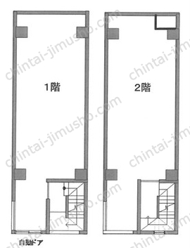 中央区日本橋蛎殻町1丁目19番地ビル一括の間取図