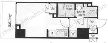 VORT渋谷松濤residenceの間取図