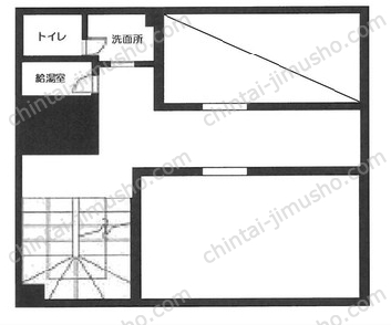 佐伯ビル9階の間取図