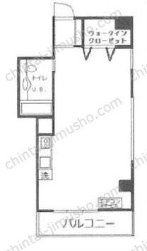 麻布霞町マンション／GOLDWARE PARKｗ9階の間取図