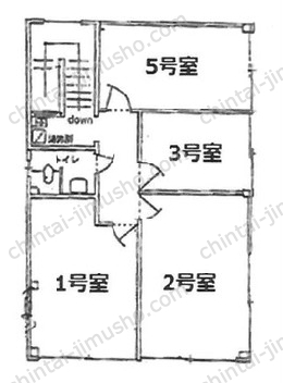 小山第一ビルの間取図