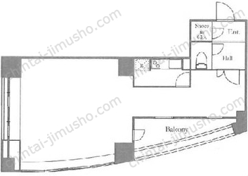 グランプレオ武蔵野2階の間取図