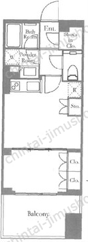 シティタワー銀座東の間取図