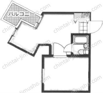 青山アルコーブの間取図